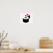Sushi rolls poster (Keuken)