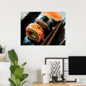 Sushi Rolls Poster (Thuiskantoor)