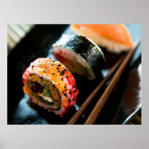 Sushi Rolls Poster
