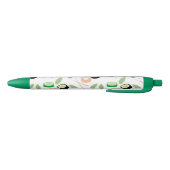Sushi Rolls Zalm Chopsticks Zwarte Inkt Pen (Bodem)