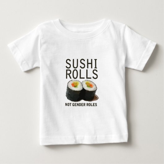 Sushi rolt niet genderrollen (Voorkant)