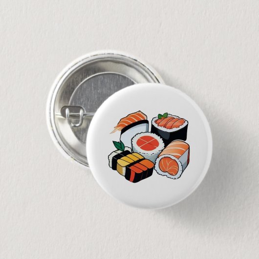 sushi ronde button 3,2 cm (Voorkant /achterkant)