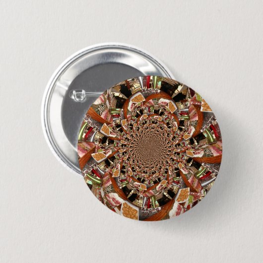 Sushi Ronde Button 5,7 Cm (Voorkant /achterkant)