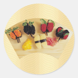 Sushi Ronde Sticker