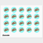 Sushi Ronde Sticker (Vel)