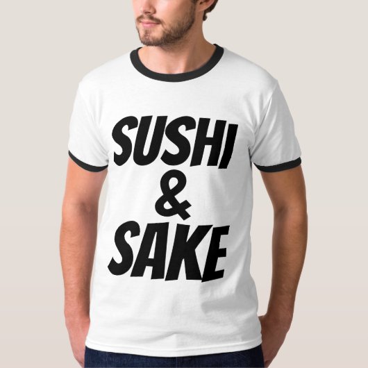 SUSHI & SAKE T-shirts (Voorkant)