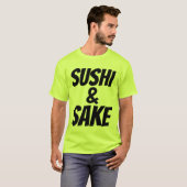 SUSHI & SAKE T-shirts (Voorkant volledig)