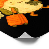 Sushi Salmon Roll Loves To Travel  Poster (Hoek)