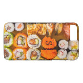 Sushi Sampler aangepaste monogram-hoesjes Case-Mate iPhone Case (Achterkant (Horizontaal))
