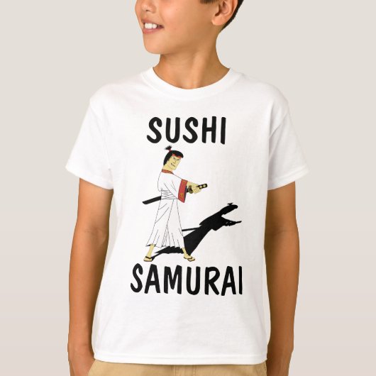 SUSHI SAMURAI FUNNY BOYS T-SHIRTS (Voorkant)