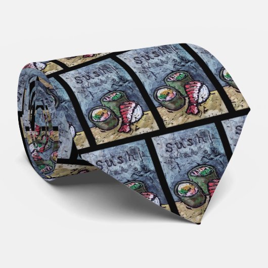 Sushi Satori Stropdas (Opgerold)