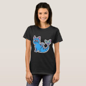 Sushi scène in de keuken t-shirt (Voorkant volledig)