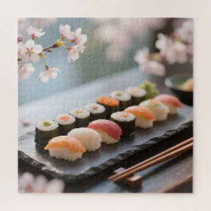 Sushi Schaal Kersenbloesem Legpuzzel