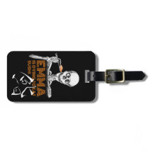 SUSHI schedel Bagagelabels