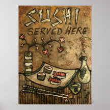 Sushi Served here