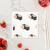 Sushi servet, foodie partij benodigdheden servetten (Insitu)