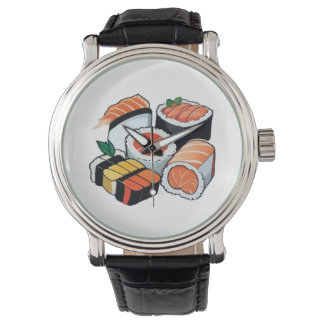 Sushi Set horloge