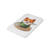 Sushi Shiba � Grappig Voedsel Hond Badmat (Gekanteld)