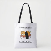 Sushi Shiba Inu - Cute Dog Japans voedsel Tote Bag (Voorkant)