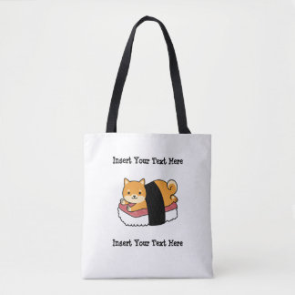 Sushi Shiba Inu - Cute Dog Japans voedsel Tote Bag