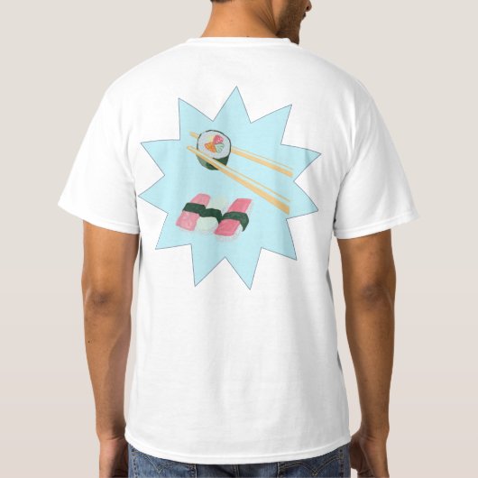Sushi Shirt (Achterkant)