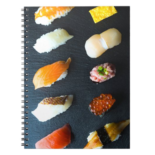 Sushi Simplicity – Japanese Notebook by SUSHIMI Notitieboek (Voorkant)