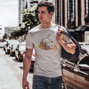 Sushi Sleeping T-shirt