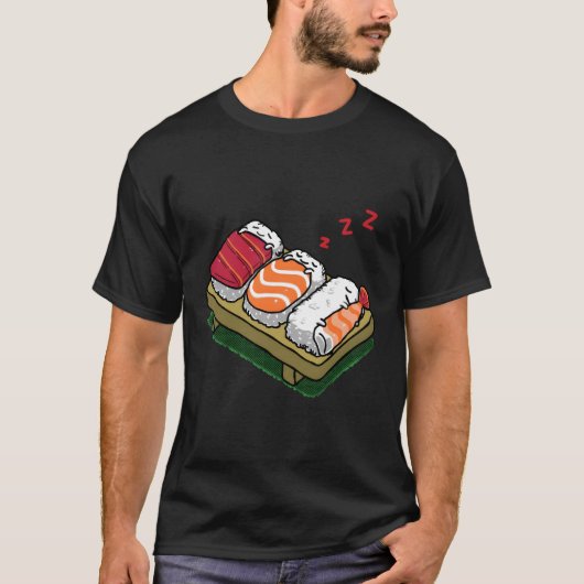 Sushi Sleepy Sushi T-shirt (Voorkant)
