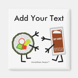 Sushi & Sojasaus -  Magneet