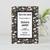 Sushi sparen de Kaart van de Datum (Staand voorkant)