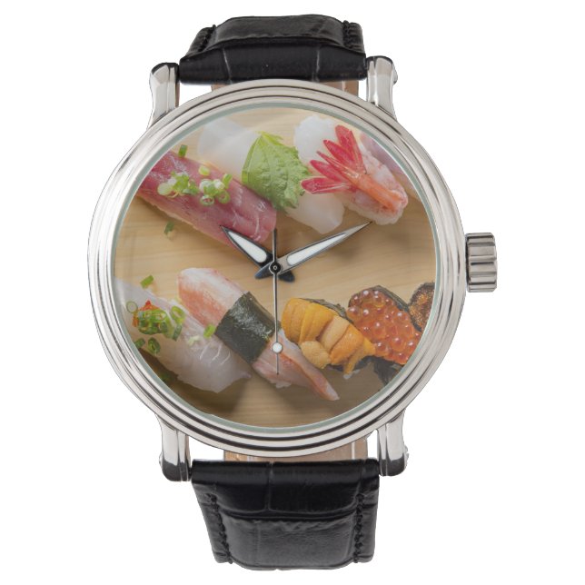 Sushi Spiral Watch – Timeless Taste Horloge (Voorkant)