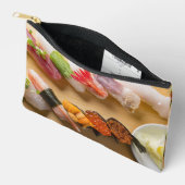 Sushi Spiral Zipper Pouch – Nigiri Delight Etui (Open)