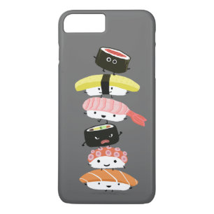 Sushi Stack - een Kawaii Tower van Sushi Karakters Case-Mate iPhone Case