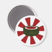 Sushi Star - Witte magneet (Voorkant / Achterkant)
