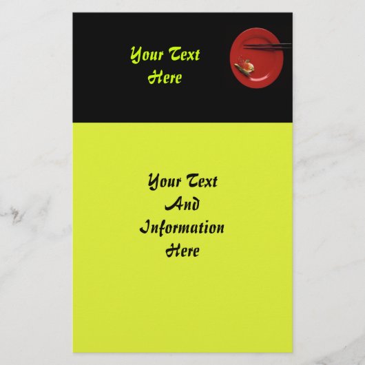 Sushi Stationery Briefpapier (Voorkant)