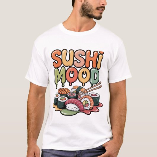 sushi stemming t-shirt (Voorkant)