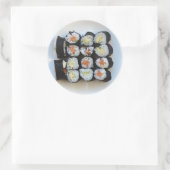 Sushi-stickers Ronde Sticker (Tas)