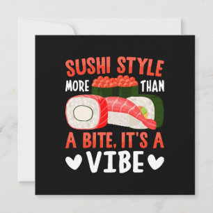 Sushi Stijl Meer Dan Een Beetje Kaart