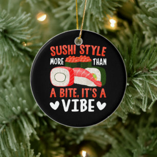 Sushi Stijl Meer Dan Een Beetje Keramisch Ornament