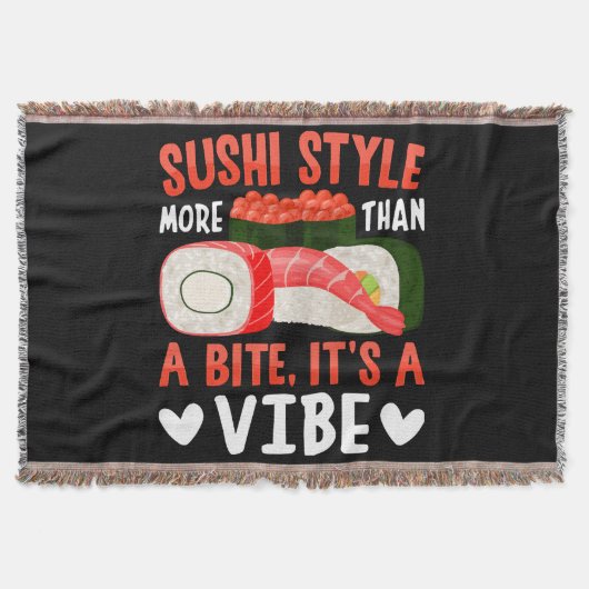 Sushi stijl meer dan een hapje deken (Voorkant)