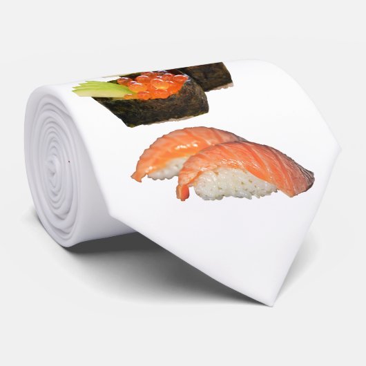 sushi stropdas (Opgerold)