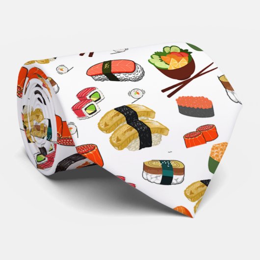 Sushi Stropdas (Opgerold)
