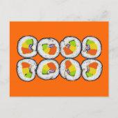 Sushi Sushi Briefkaart (Voorkant)