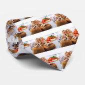 Sushi Sushi Rolls Rice Japans Stropdas (Opgerold)