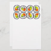 Sushi Sushi Stationery Briefpapier (Voorkant / Achterkant)