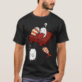 Sushi Sushi Sushi Sushi Sleepy T-shirt (Voorkant)