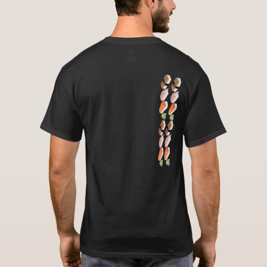 Sushi - - t-shirt (Achterkant)