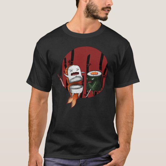 sushi t-shirt (Voorkant)