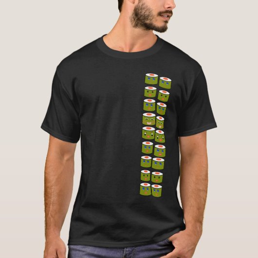 Sushi - t-shirt (Voorkant)