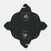 Sushi take-out gunstboxen bedankdoosjes (Uitgevouwen)